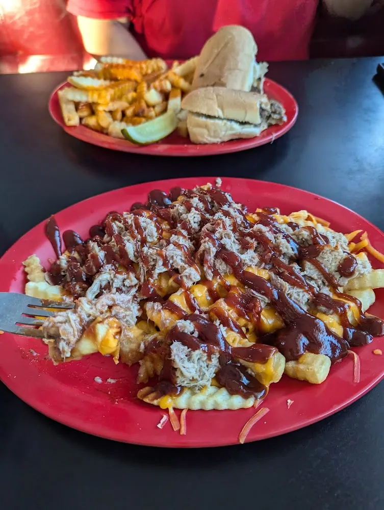 Cheesy Barbecue Fries